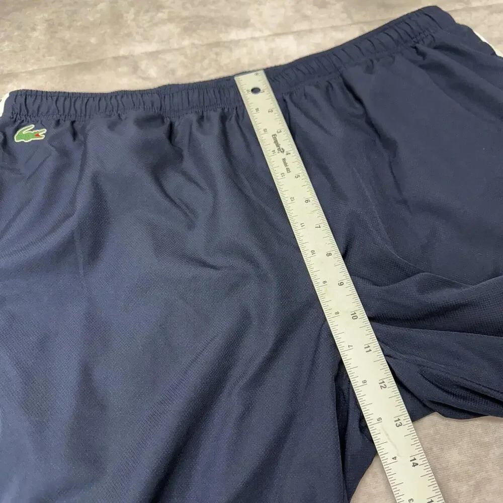 Lacoste Sport Men's Blue Tennis Fleece Lined Track Pants Size 8 3XL‎
